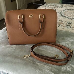 Tory Burch Tan Leather Satchel